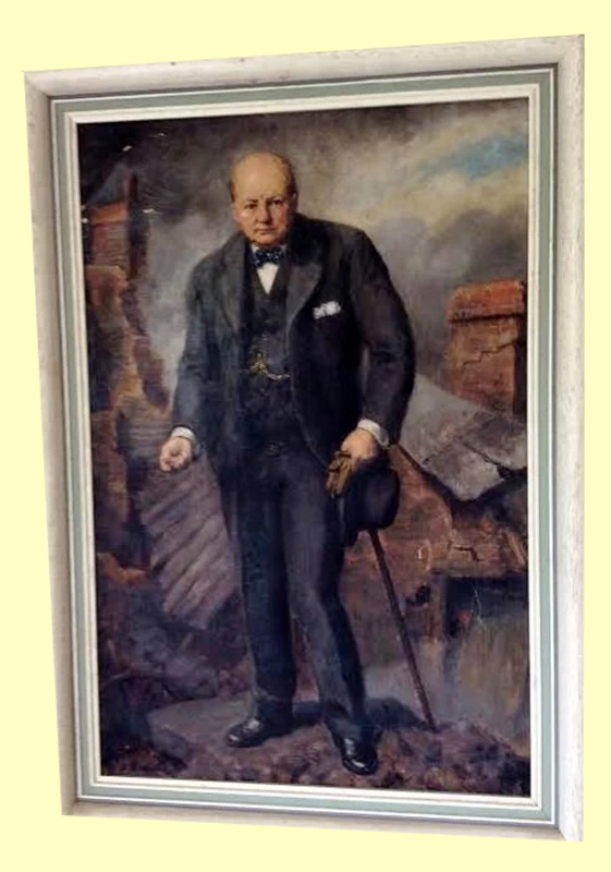 Ritratto di Sir Winston Churchill